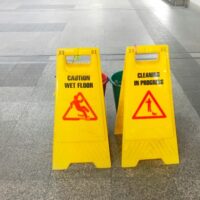 wet floor wet floor